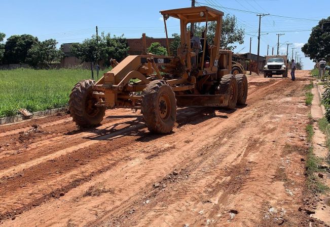 Revitalização no bairro pôr-do-sol, em 2022. / Foto: Prefeitura Municipal de Mococa