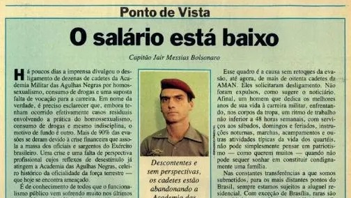 Ex-presidiário herói de militares insatisfeitos: como a revista Veja “inventou” Bolsonaro
